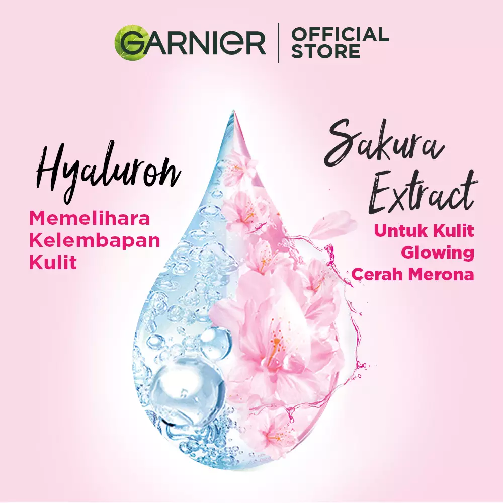 Garnier Serum Mask Hydrabomb Sakura Glow
