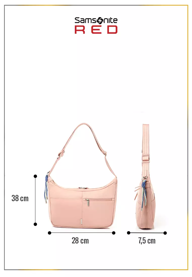 Samsonite Red Label Flotta Hobo Bag - Pink