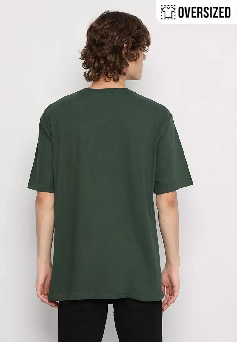 RBJ T-Shirt Cotton Oversized Pria 2079230331