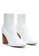 London Rag white Block Heeled Faux Leather Ankle Boot in White D6CC5SHE0CA3A0GS_2