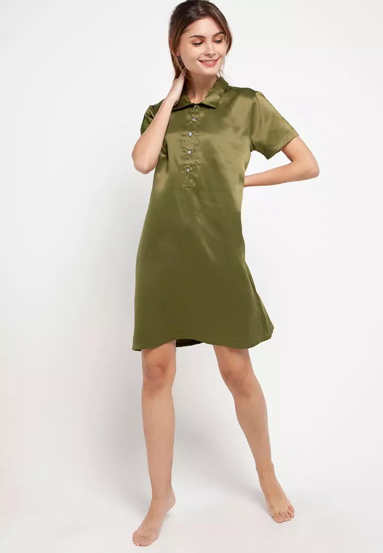 Dress Daster Satin Sleepwear