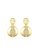 Rouse gold S925 Delicate Geometric Stud Earrings 9B948AC46617B2GS_1