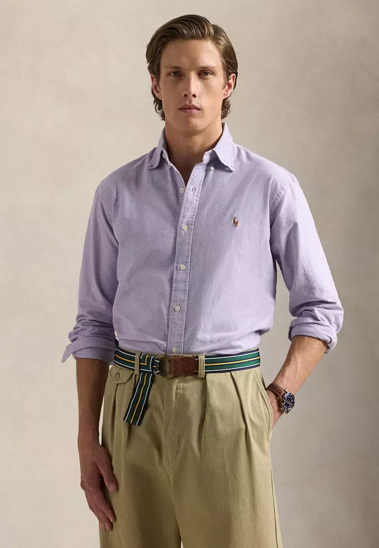 Buy Polo Ralph Lauren The Iconic Classic Fit Oxford Long Sleeve