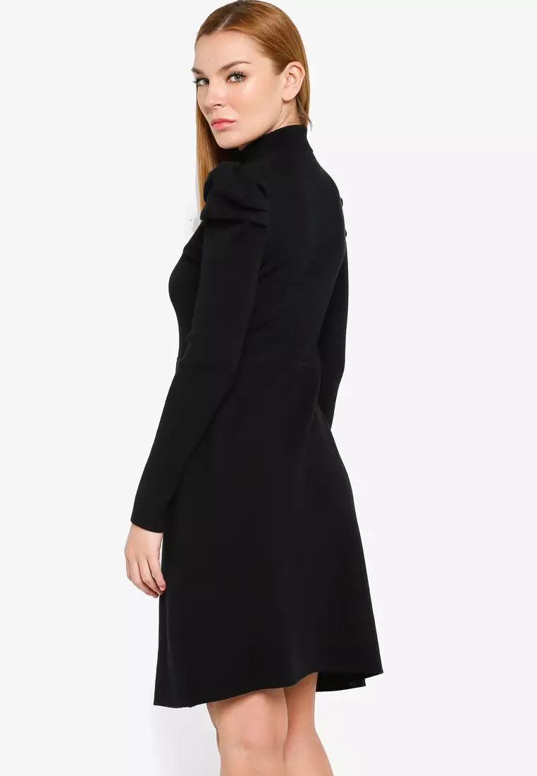 Calvin klein hotsell crepe dress