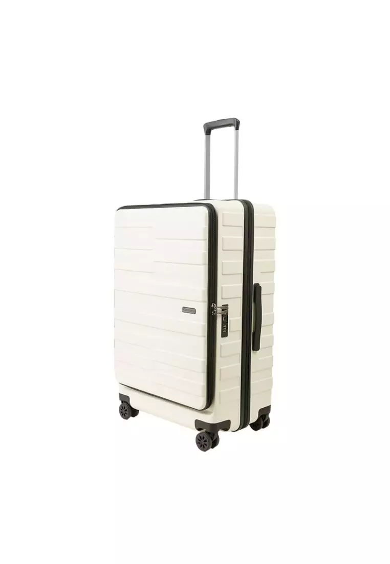 Crossing Groov Pc Trunk 28" Large Luggage - White