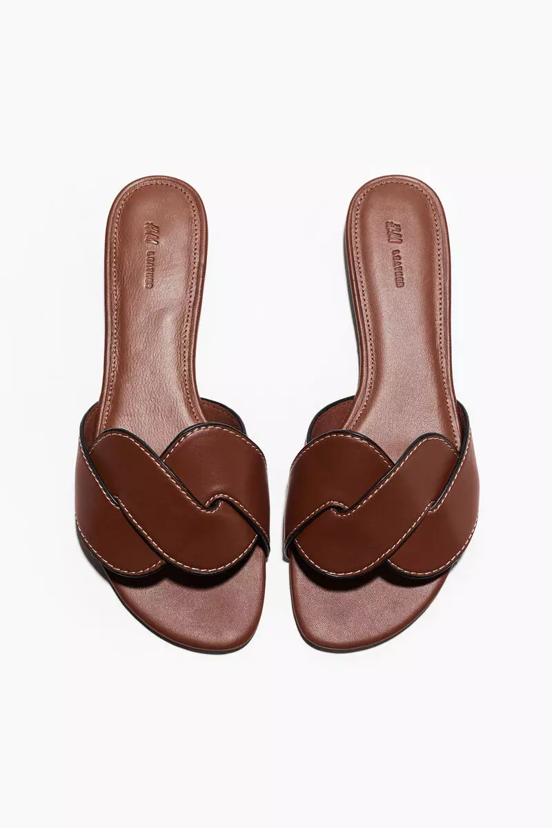 Leather sandals