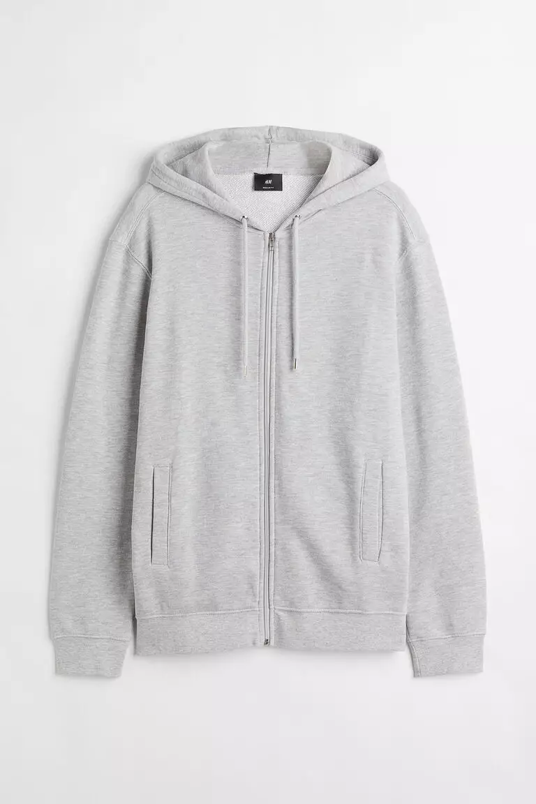 Regular Fit Zip-through hoodie