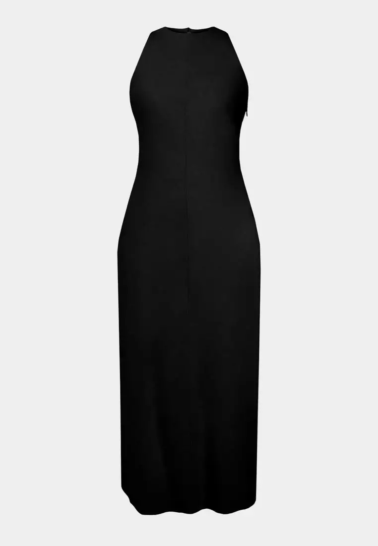 Aiya Bias Midi Dress