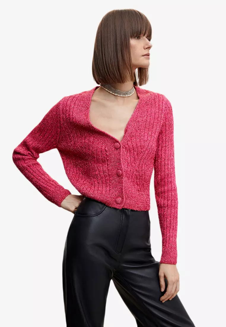 Buy Mango Lurex Buttons Cardigan 2025 Online ZALORA Philippines