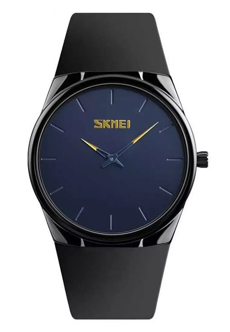 Jam Tangan Casual Analog Pria Waterproof Strap Tali Material Rubber OO19 ORIGINAL