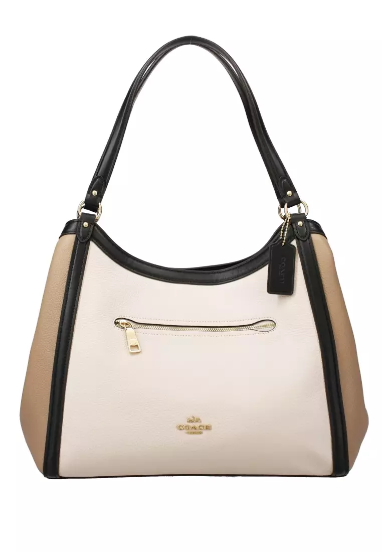 Coach Coach Kristy Shoulder Bag In Colorblock White/Beige 2023 Buy