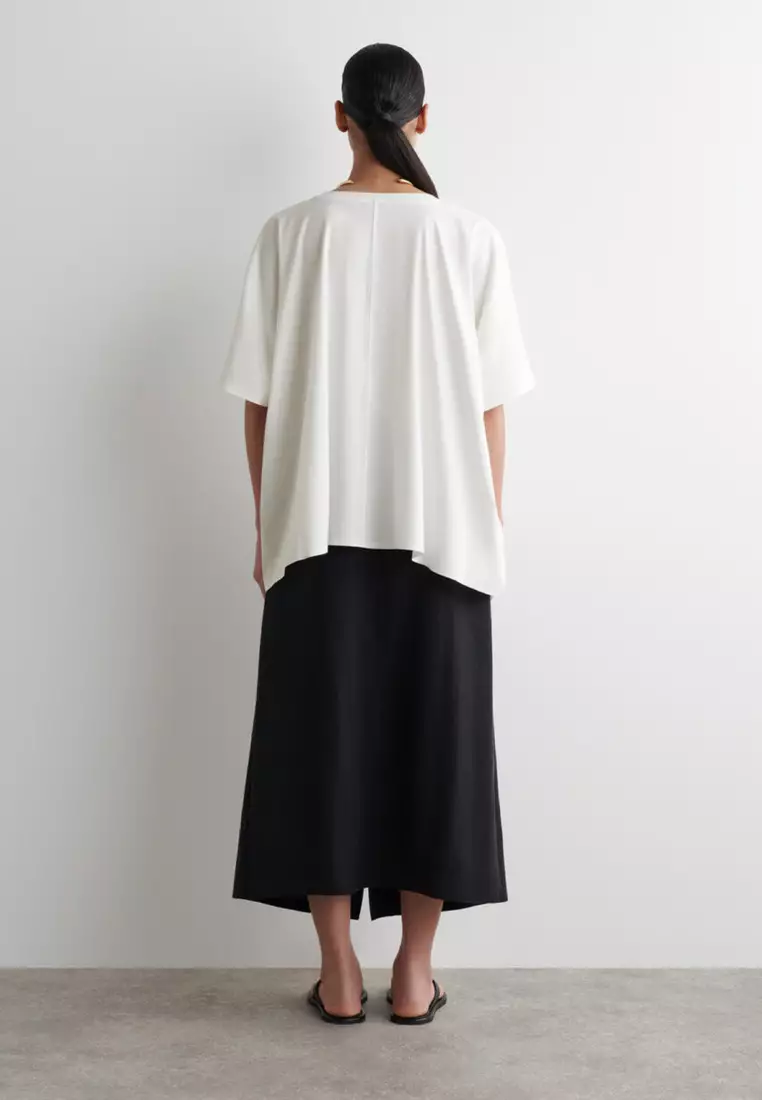 OVERSIZED BATWING-SLEEVE T-SHIRT