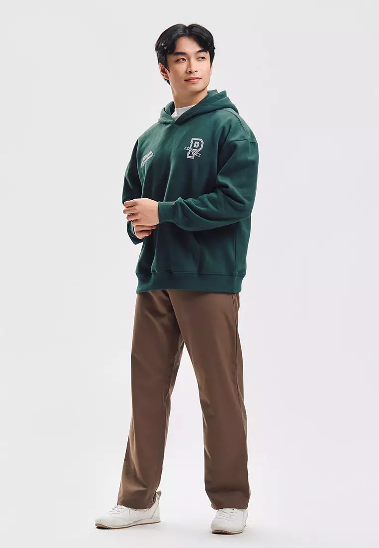 Athletic Department Relaxed Pullover Hoodie