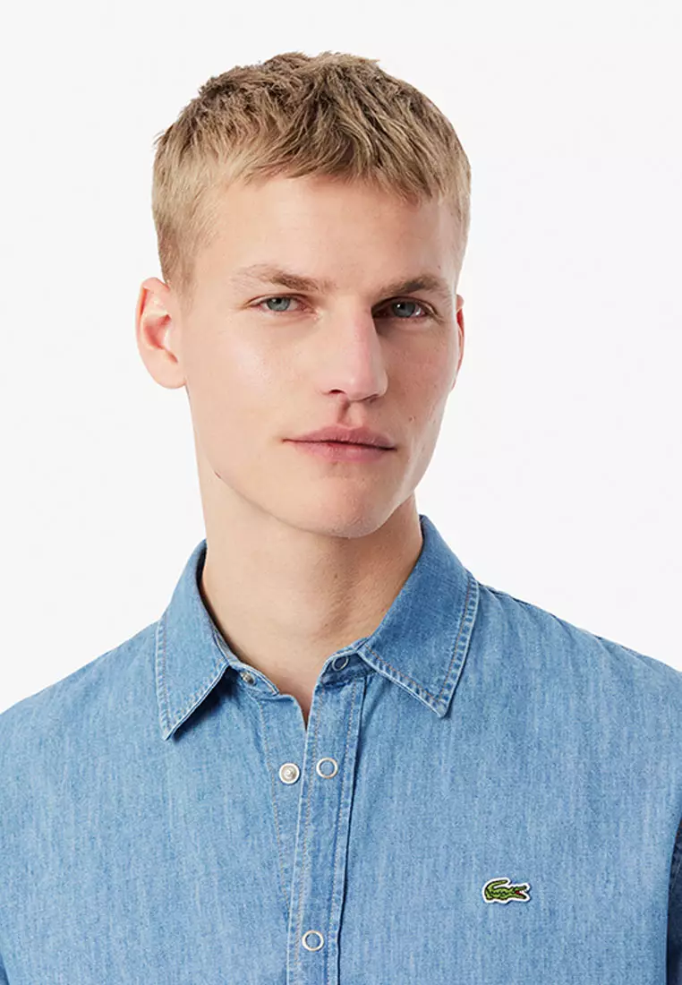Regular Fit Lightweight Denim Shirt