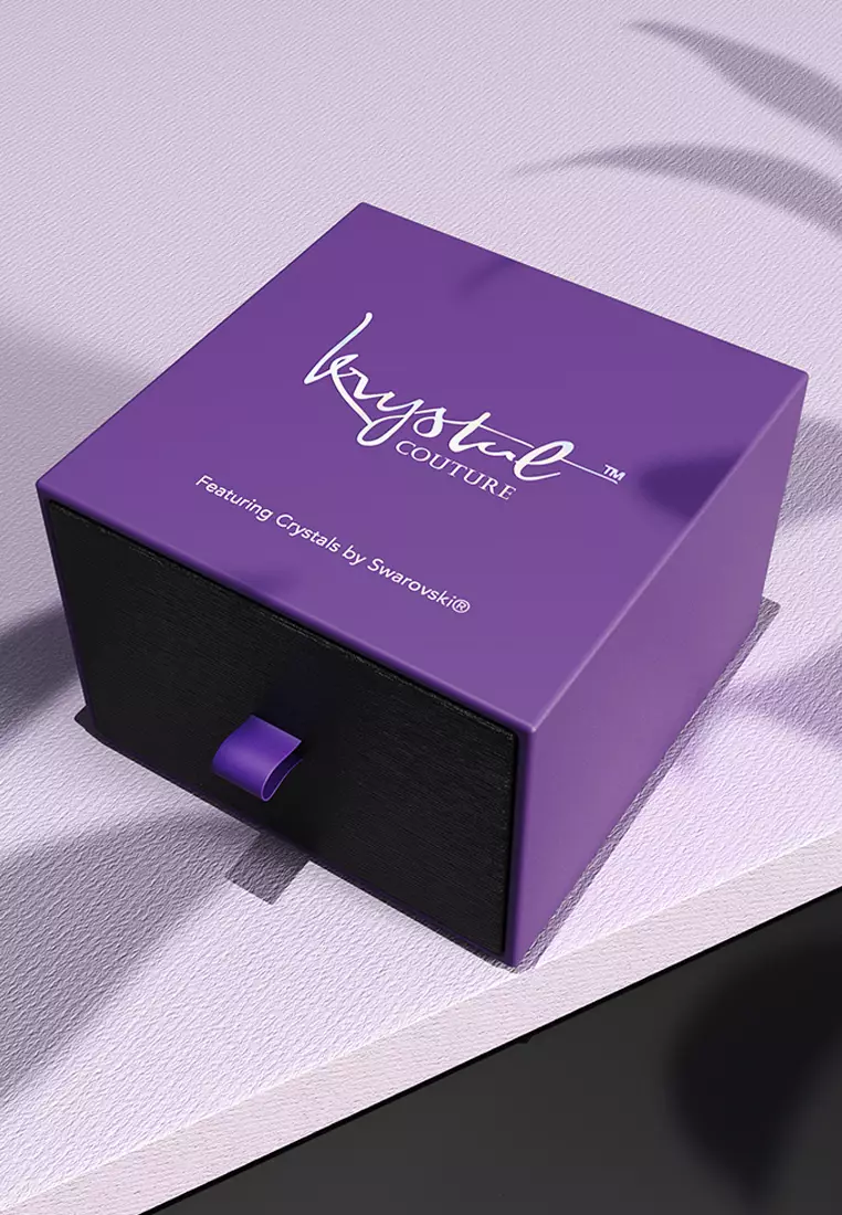 The Hour Check Krystal Watch Embellished With SWAROVSKI® Crystals