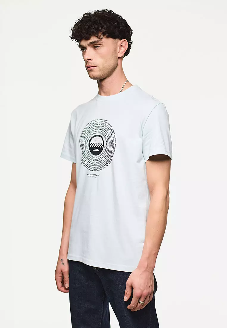MENS SEA SPRAY FRIDAY NIGHT, SATURDAY MORNING GRAPHIC TEE