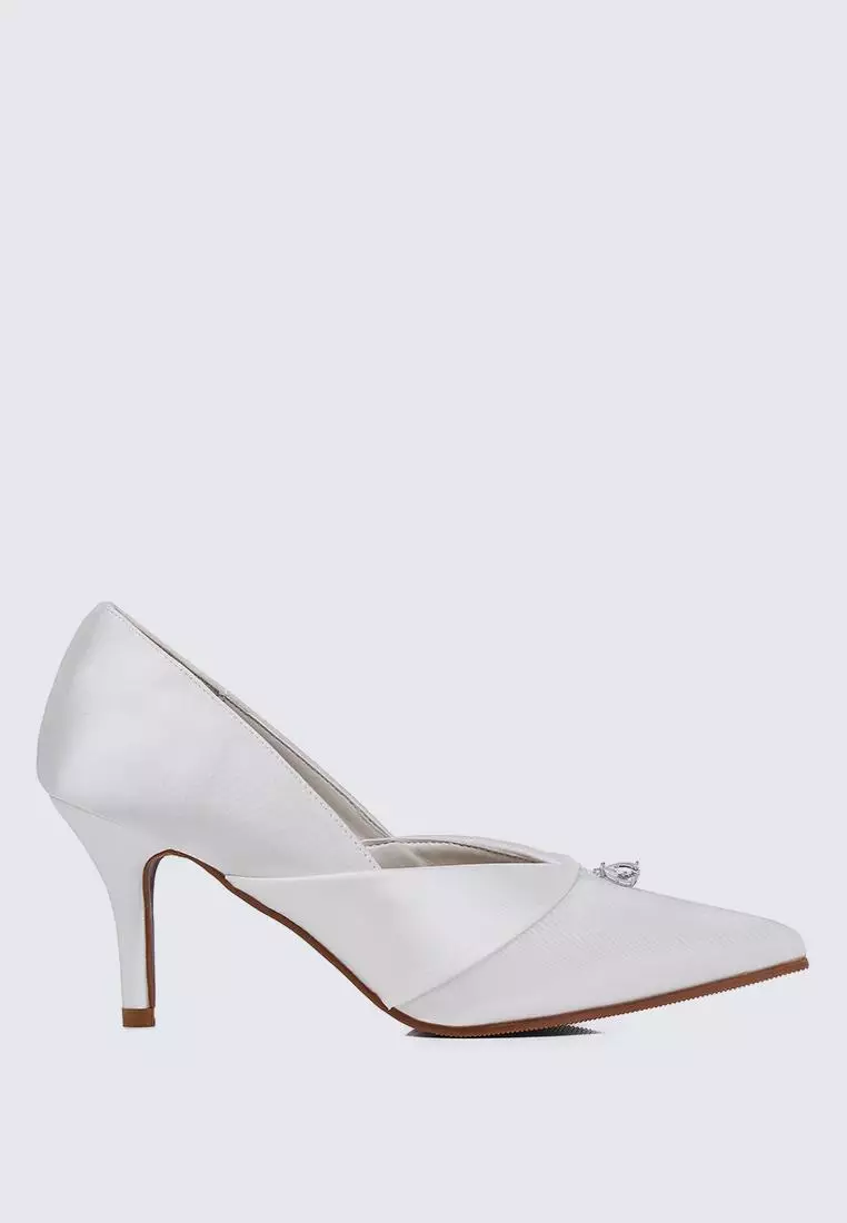 Discount on My Ballerine  shoes - SKU: My Ballerine Rosaline Comfy Pumps In Off White