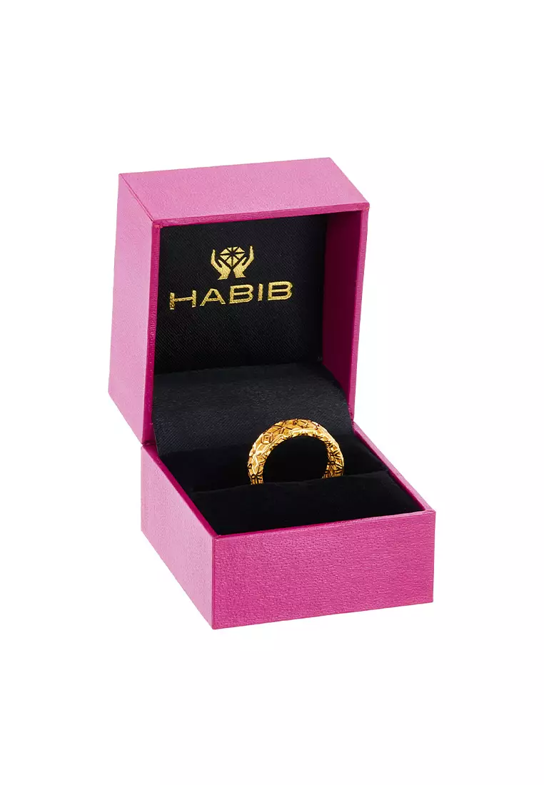 HABIB 916/22K Yellow  Gold Ring 22HH121224(R)