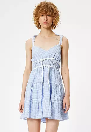 sachin and babi light blue dress Buy Gingham Dress Online @ ZALORA Singapore