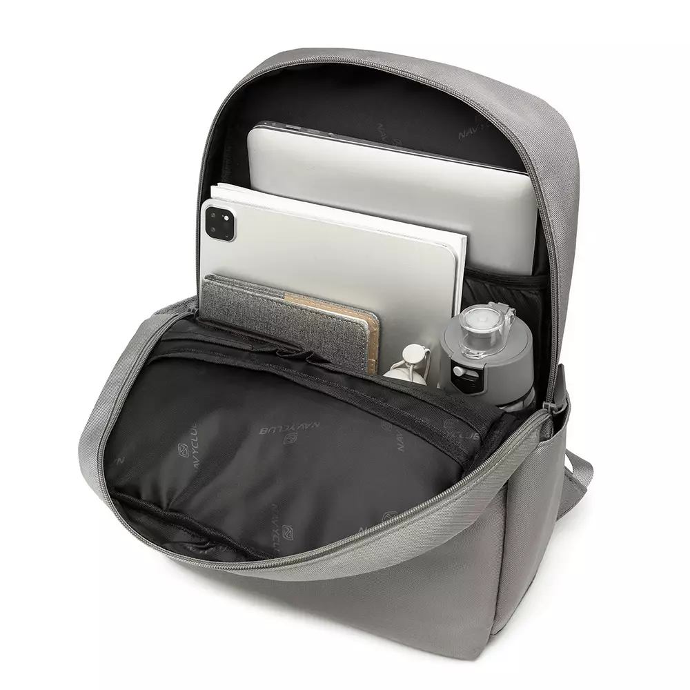 Navy Club Tas Ransel Kasual CFG - Backpack Daypack Tas Laptop Up to 14 Inch Tas Pria Wanita