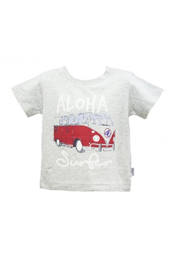 Curiosity Fashion grey Curiosity 4D Kombie T-Shirt for Boys BB890KA66F47F2GS_1