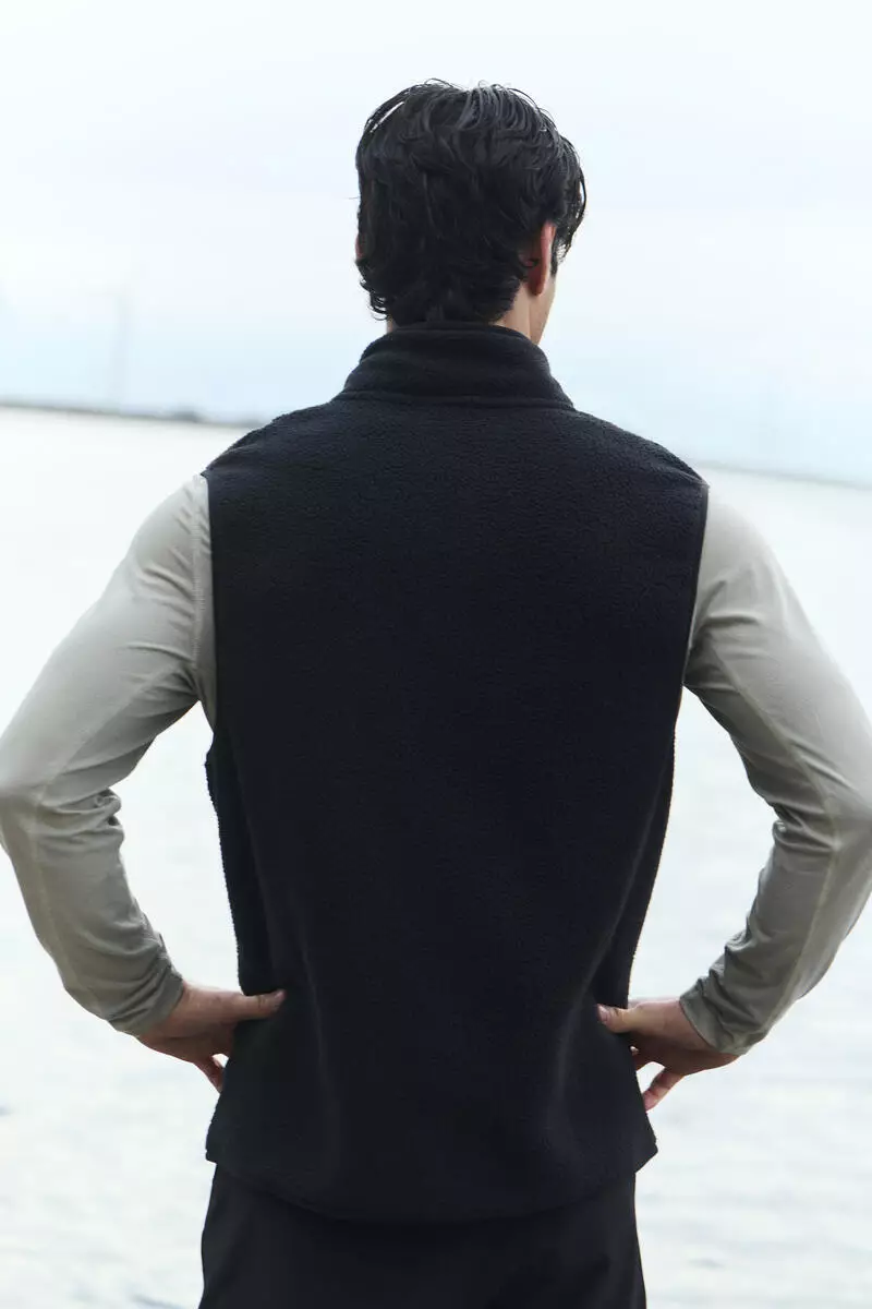 Regular Fit Teddy Sports gilet