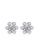 Rouse silver S925 Korean Floral Stud Earrings 3DCDBAC760E153GS_1