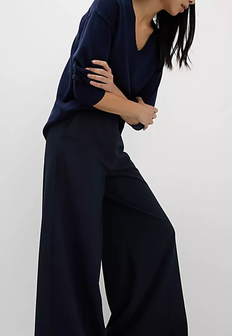 Palazzo Wide Leg Trousers