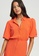 Tussah orange Larissa Mini Dress 46A59AA2DE461AGS_4
