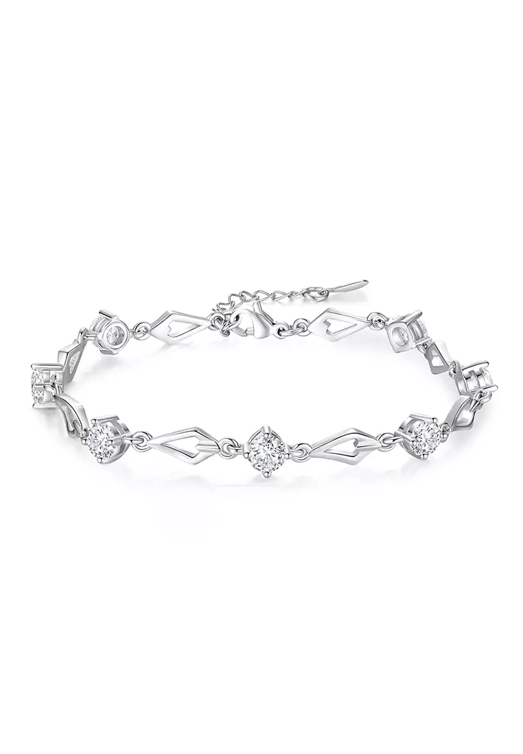 Gelang Wanita Perhiasan Berlian Mewah Fashion Korea Original Bracelet