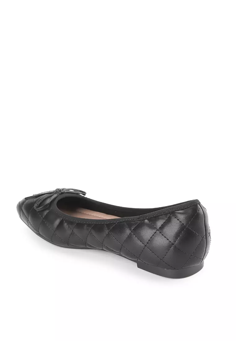 ESME J2585-1 FLAT SHOES BLACK