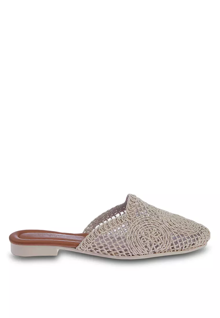 Discount on Trendyol  shoes - SKU: Crochet Flat Sandals
