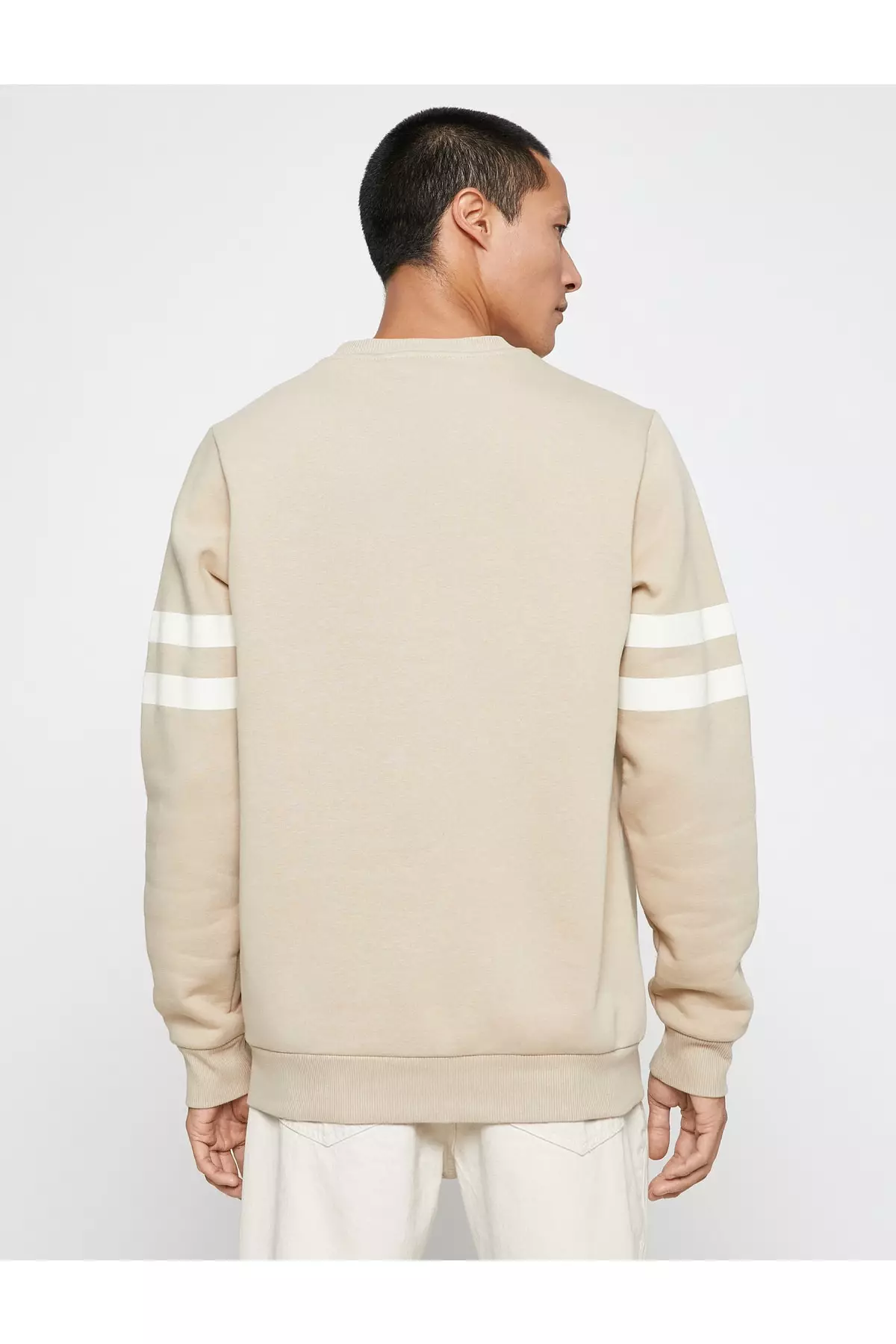 White sale college sweater