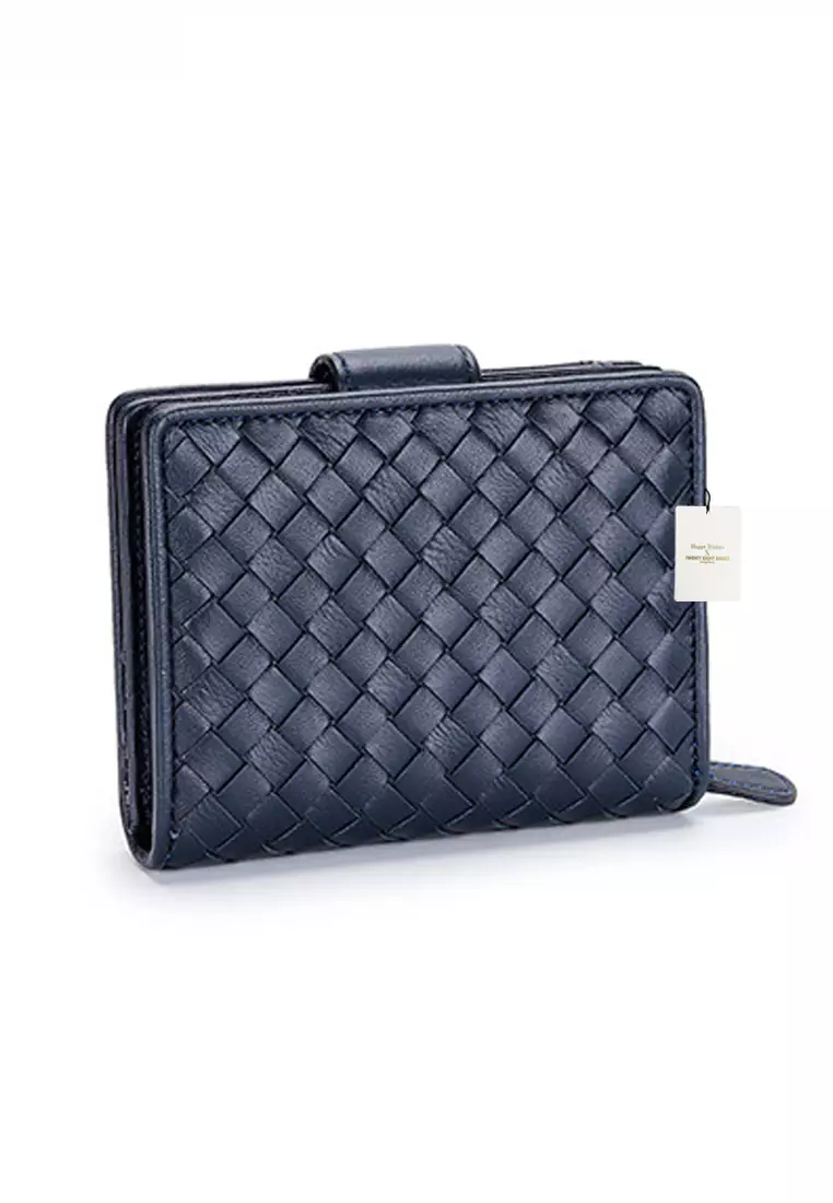 Weave Sheepskin Wallet JW YT-1259