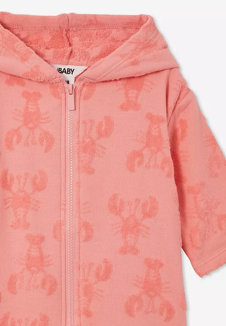 Buy Cotton On Kids Baby Zip Through Hooded Towel 2024 Online ZALORA
