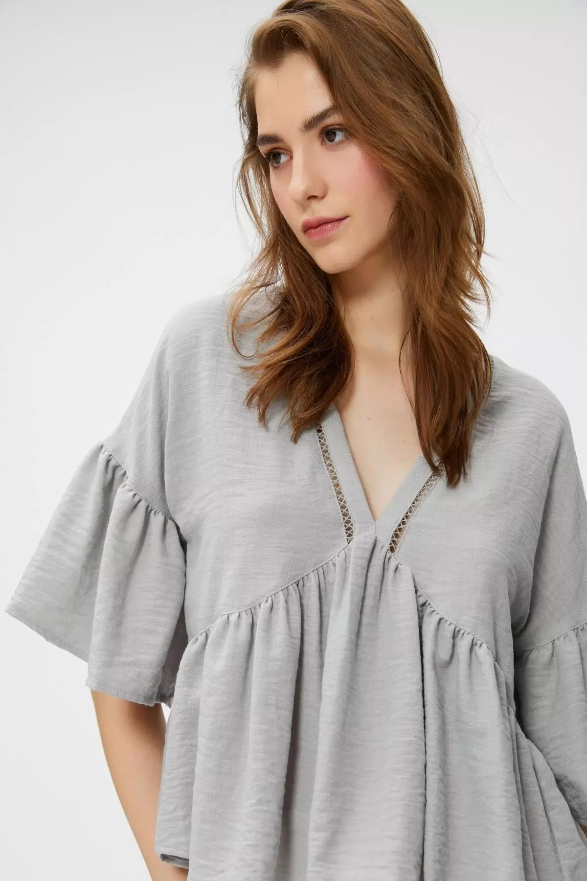 Gray blouse 2025