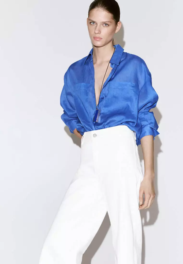 Catherin Culotte High-Rise Jeans