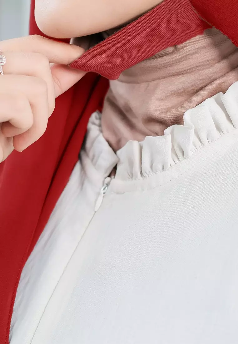 HIJAB INSTAN PAULA - MAROON