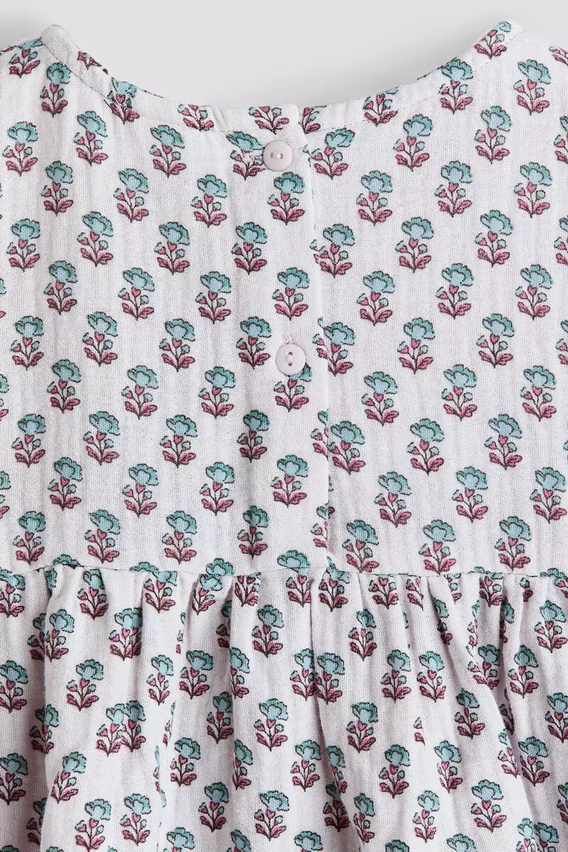 Cotton muslin dress