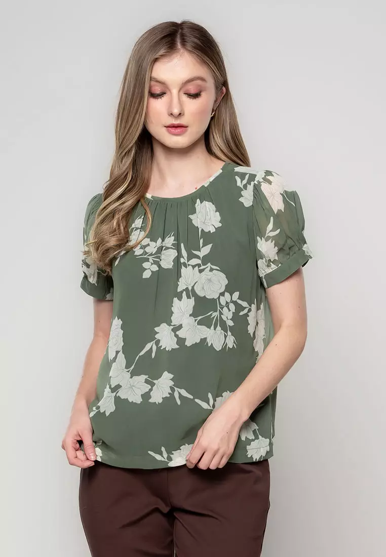 Buy Paperdolls Zoella Floral Top 2024 Online | ZALORA Philippines