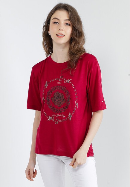 problem sko skorsten Tommy Hilfiger Logo Rose T-Shirt - Tommy Hilfiger 2023 | Buy Tommy Hilfiger  Online | ZALORA Hong Kong