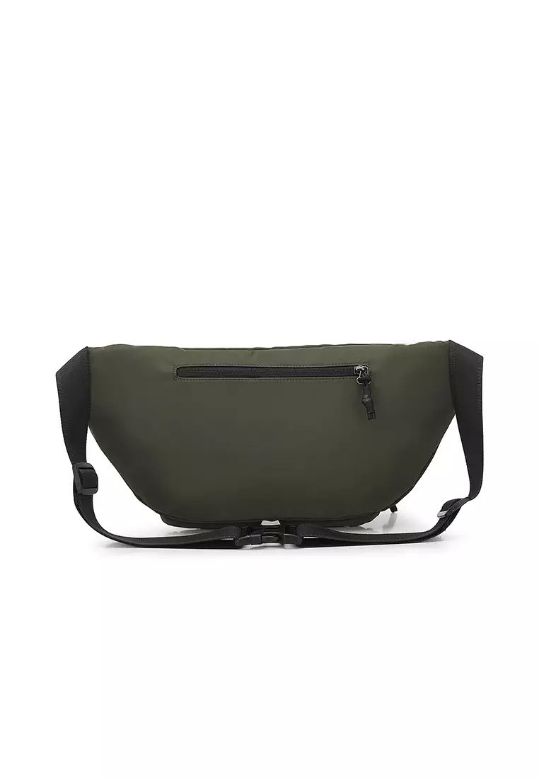 Men's Chest Bag / Sling Bag / Crossbody Bag (Tas Dada / Tas Selempang Pria) - Hijau
