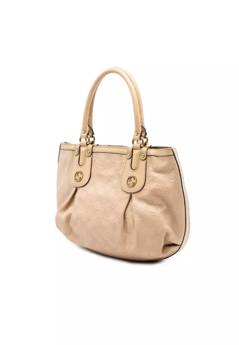 Pre-Loved Gucci Guccissima Scarlett Tote