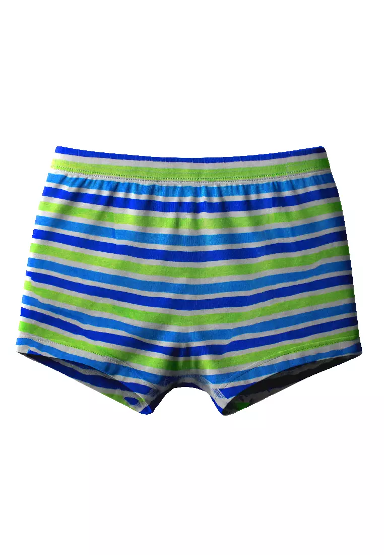 Boys' Antimicrobial Cotton Boxer Brief 3 pieces in a pack UCBBG522