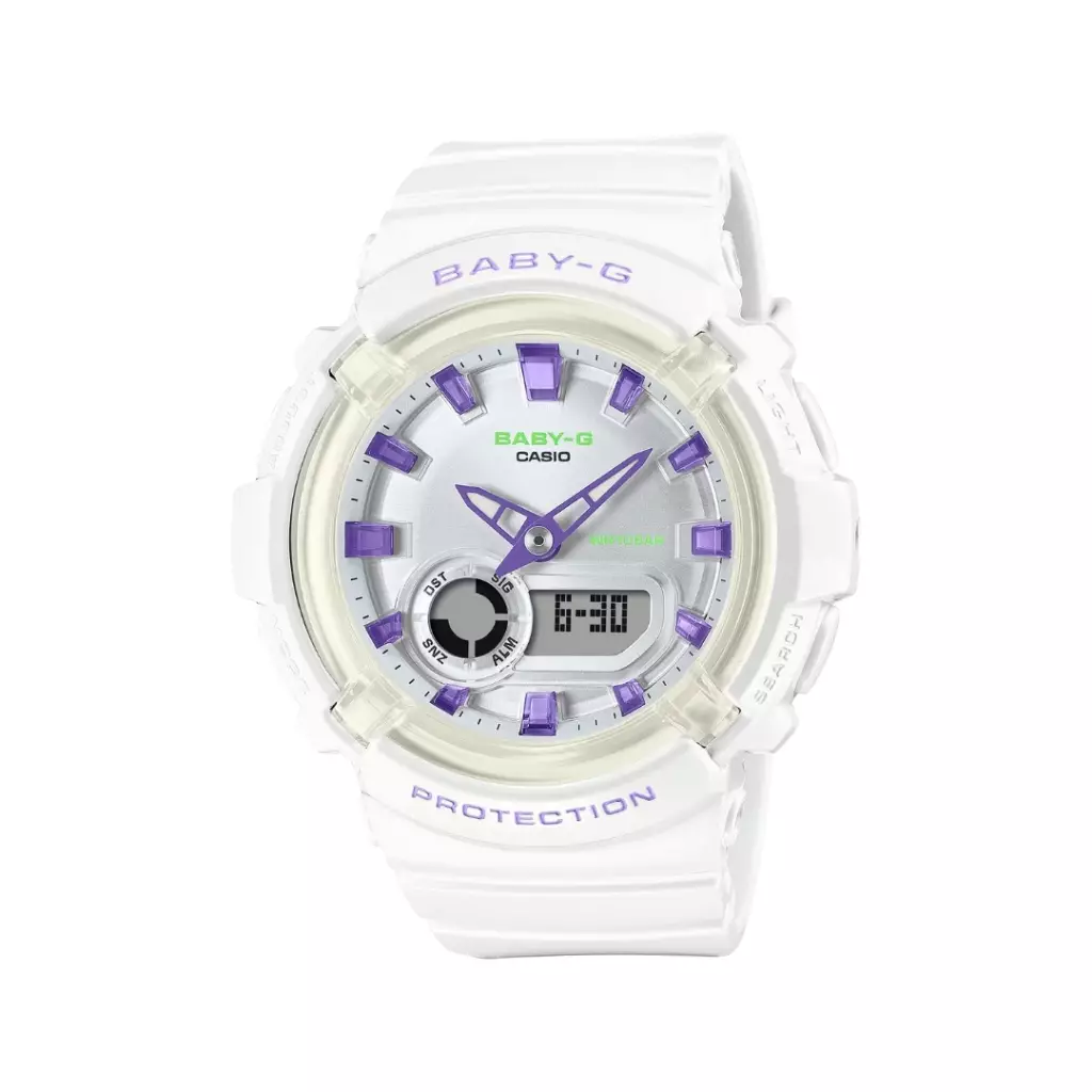 Casio Baby-G Jam Tangan Wanita dengan format Analog Digital BGA-280DN-7ADR