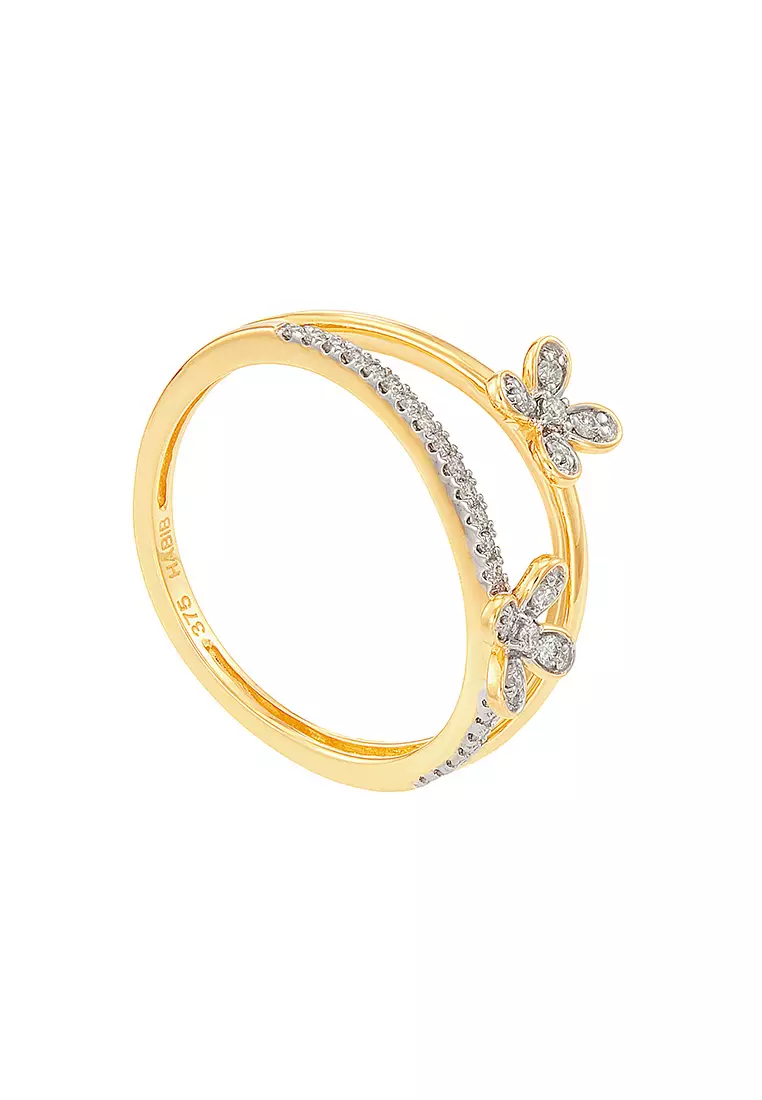 HABIB Diamond Ring in 375/9K Yellow Gold 273010625(YG)