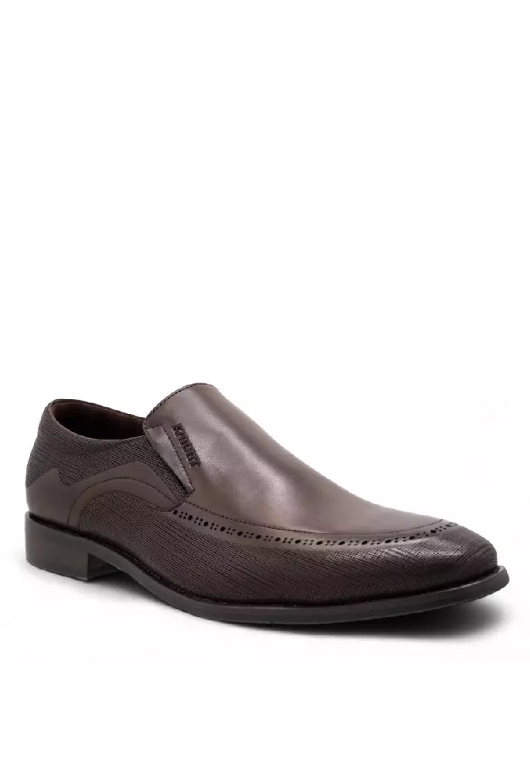 Men Slip On Faux Leather Business Formal - 250110143