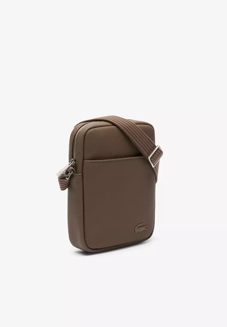 LACOSTE ダークブラウン レザー　ビジネスバッグ　未使用品 Buy Lacoste Men's Classic Satchel 2026 Online | ZALORA