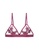 ZITIQUE red Women's Sexy See-through Ultra-thin Triangle Cup Lingerie Set (Bra And Underwear) - Red 4D187US7066E35GS_2