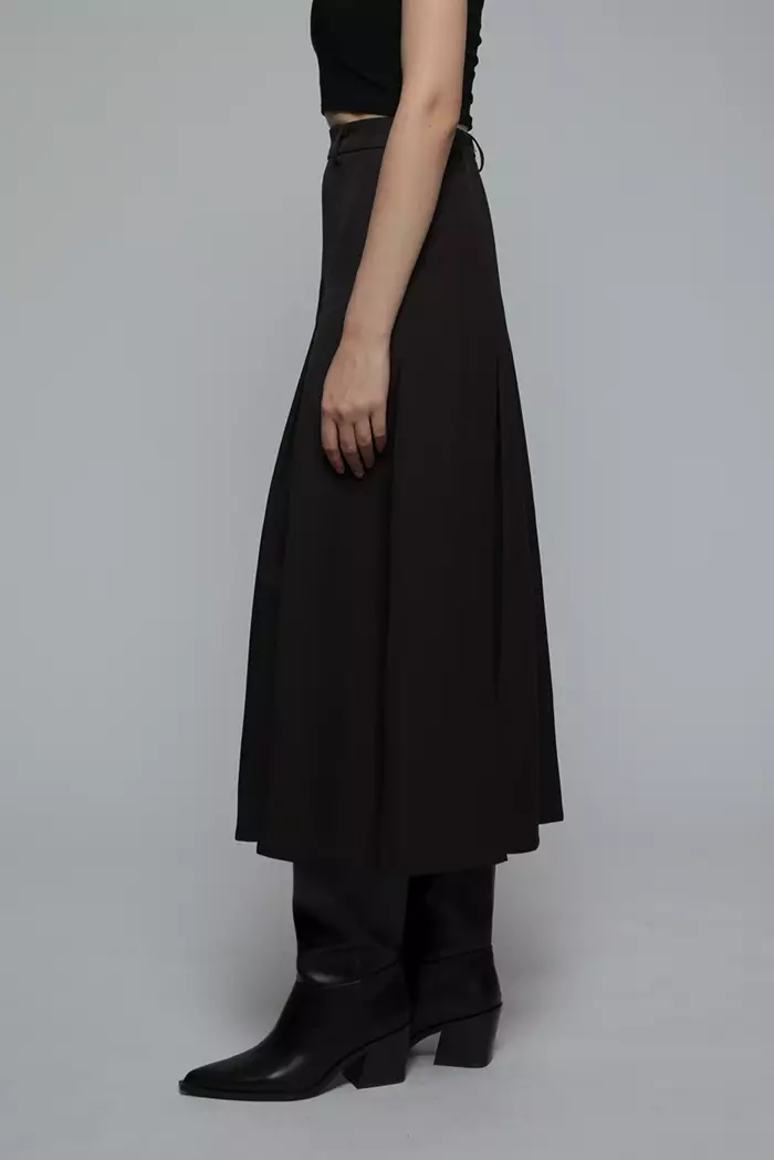 COTTONINK Studio - Bawahan Rok Wanita Brown Brisa #StudioEssentials